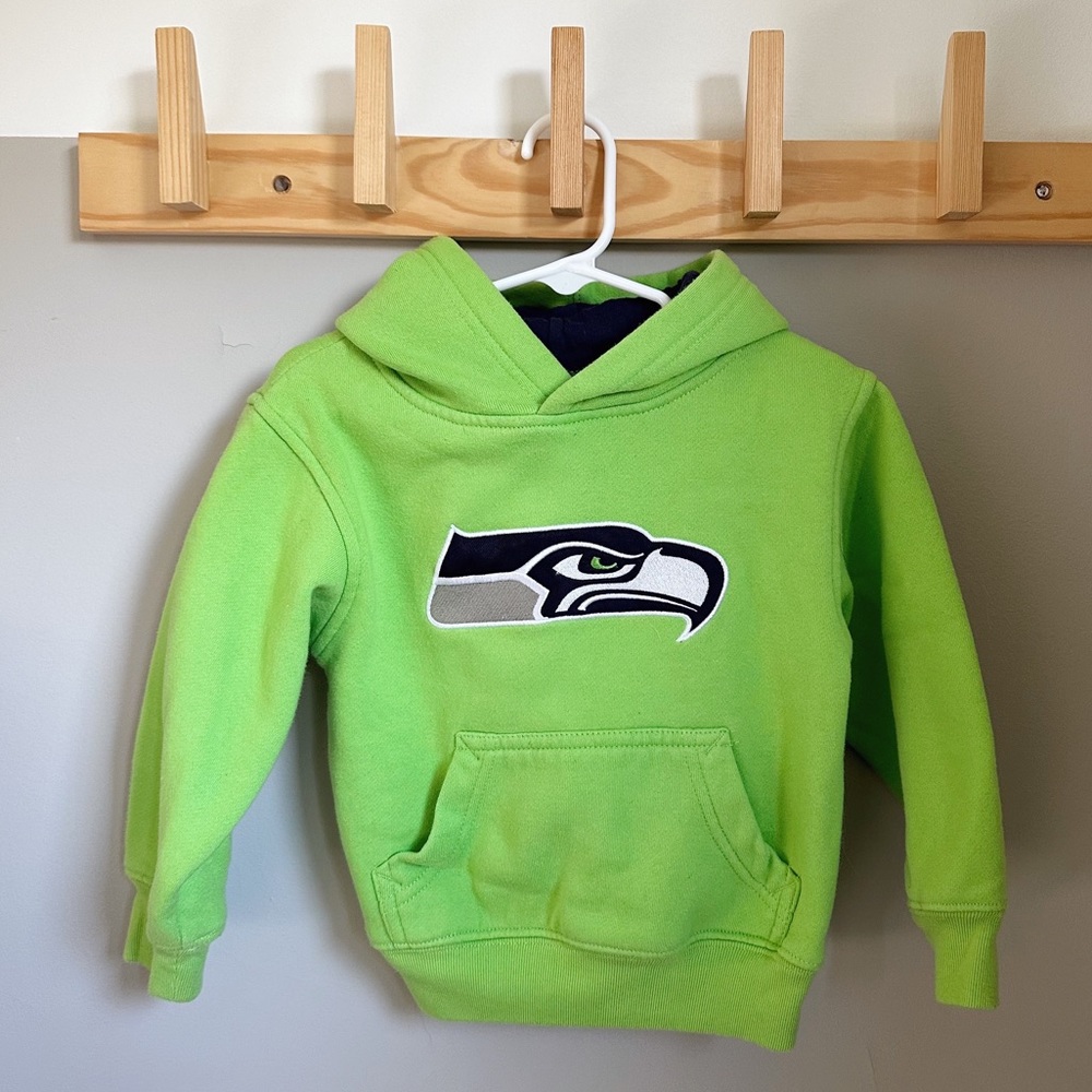 Seattle Seahawks Football Toddler Hoodie Sweatshirt